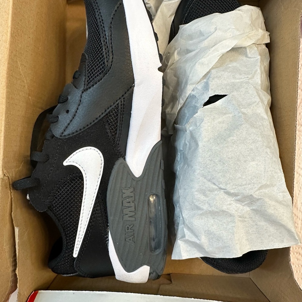 Nike Air Max Black and White Sneakers